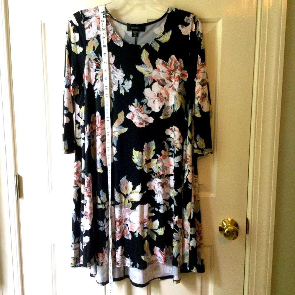 Karen Kane Floral Maggie Dress M medium